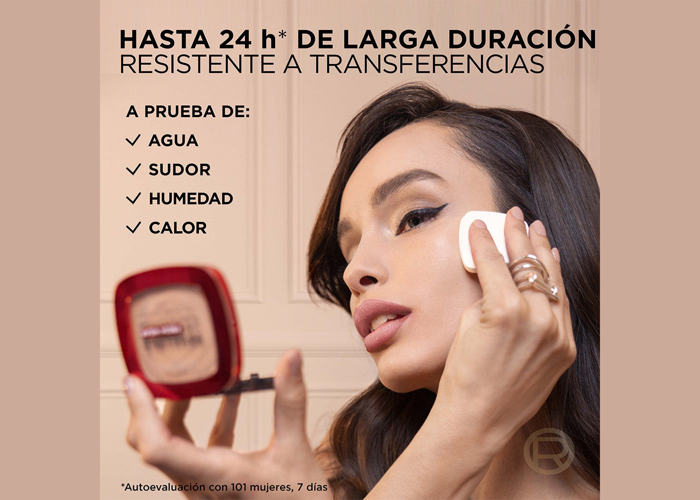 INFALLIBLE 24H FW POLVO 180 LINEN LIN 1PZ